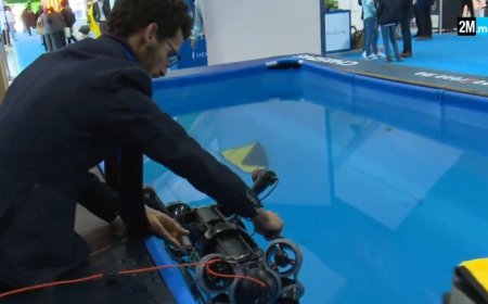 Made in Morocco: Moroccan Company Unveils App-Controlled Submersible Drones at Halieutis Expo