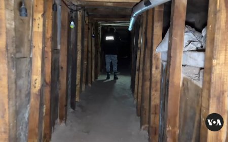 A Secret Tunnel Between Mexico and the U.S. Triggers a Large-Scale Operation