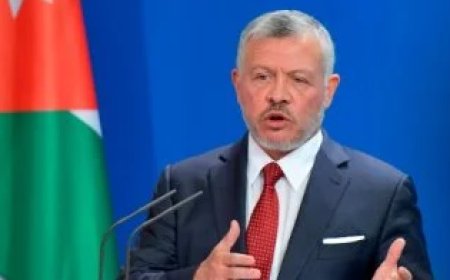 The King of Jordan: The reconstruction of Gaza must occur without displacement.