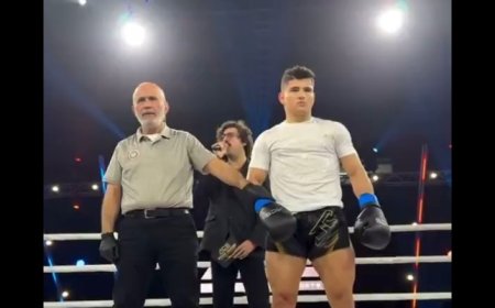 Moroccan Fighter Mohammed Lkrafs Hospitalizes Lebanese Champion, Claims Title After Pre-Fight Flower Offering