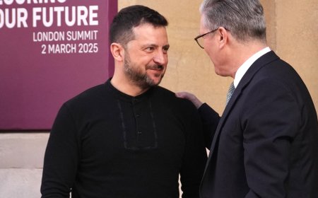 European Leaders Convene in London After Trump-Zelensky Clash, Eye Ceasefire Plan