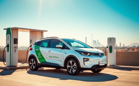 Royal Air Maroc Adopts a 100% Electric Vehicle Fleet, Leading Morocco’s Green Transition