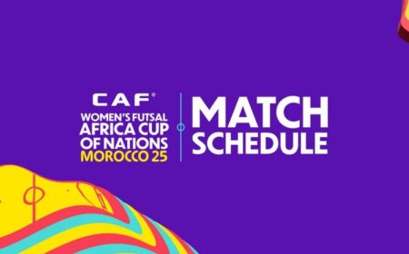 Women’s Futsal AFCON 2025: Dates, Schedule, and Teams Set for Moulay Abdellah Complex in Rabat