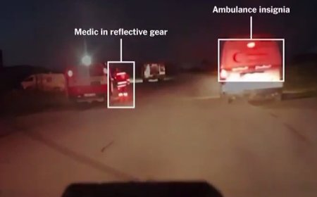 Macron Condemns Attacks on Gaza Red Crescent Workers, Urges Urgent Humanitarian Aid