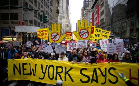 Nationwide Protests Erupt Across the U.S. Over Trump’s Controversial Actions (video)
