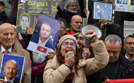 Tunisian Court Sentences Over 40 Opposition Figures to Heavy Prison Terms in Controversial Conspiracy Trial