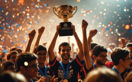 Historic Win: Morocco’s Mindcraft Team Crowned World Champions at FIRST Robotics Competition in Houston