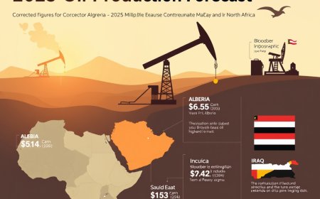 2025 Oil Production Forecast: Corrected Figures for Middle East and North Africa